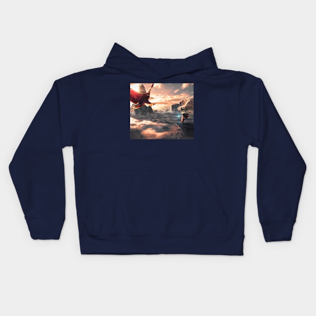 Wall Art - Inca Lords Kids Hoodie by By_Russso